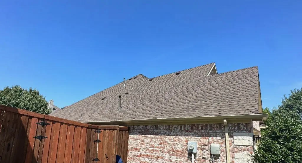 Completed roof replacement project in Salida